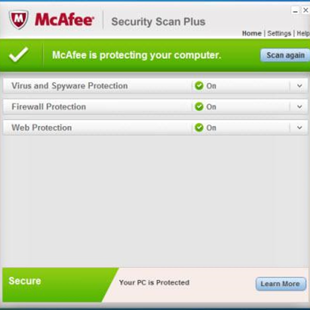 Mcafee Security Scan Plus Resortfasr